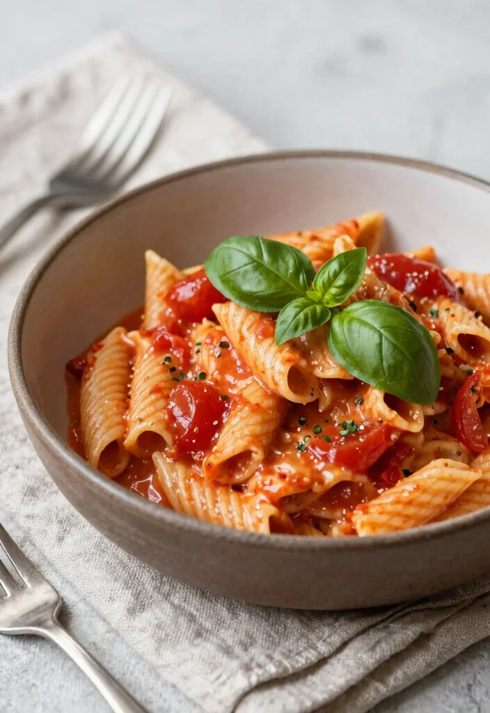 15 Cheap Recipes for Dinner: Budget-Friendly Comfort - 8. Creamy Tomato Basil Pasta 1