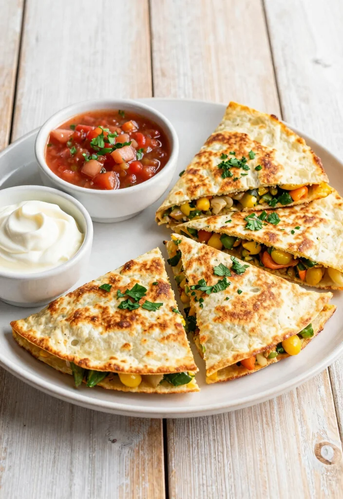15 Cheap Recipes for Dinner: Budget-Friendly Comfort - 9. Vegetable Quesadillas 1