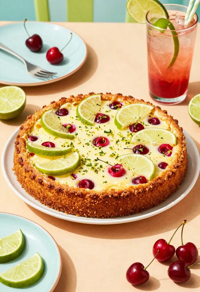 15 Cherry Dump Cake Recipes: Sweet No Fuss Desserts - 12. Cherry Lime Dump Cake 1