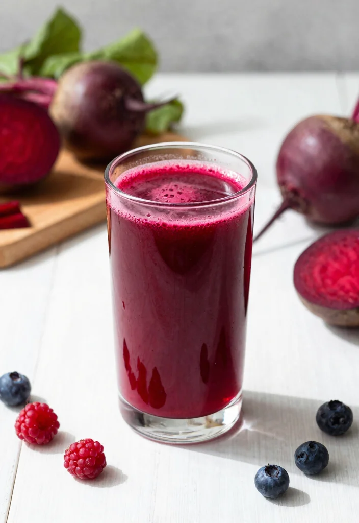 15 Cold Pressed Juice Recipes Fresh Clean Boosts - 6. Beet & Berry Detox Juice 1