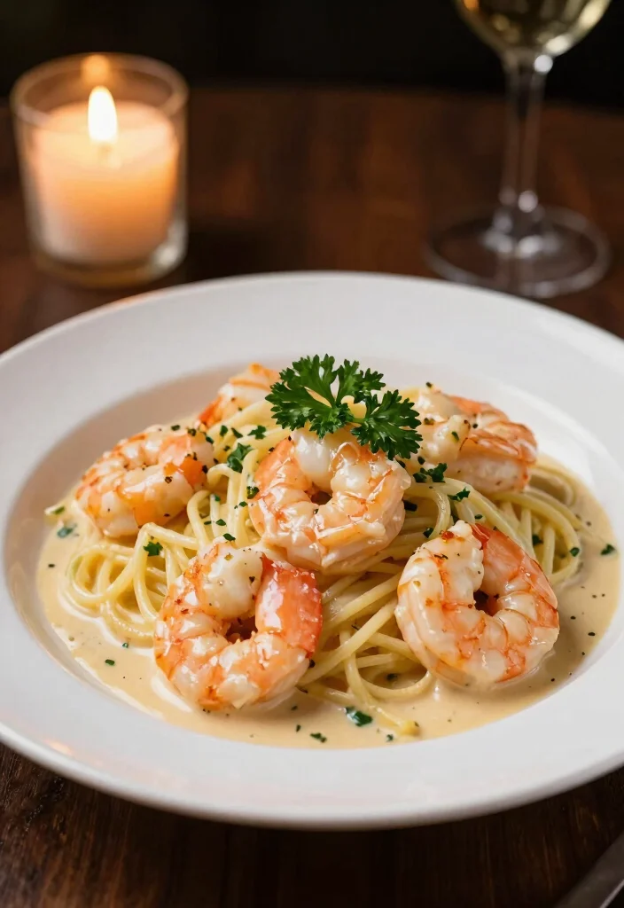 15 Cream Cheese Recipes Dinner: Rich Creamy Dishes to Savor 11 15 Cream Cheese Recipes Dinner: Rich Creamy Dishes to Savor - 10. Creamy Shrimp Scampi with Cream Cheese 1