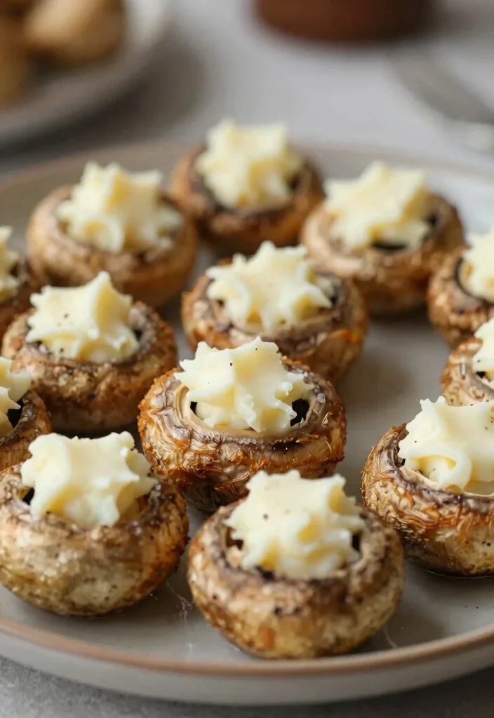 15 Cream Cheese Recipes Dinner: Rich Creamy Dishes to Savor 16 15 Cream Cheese Recipes Dinner: Rich Creamy Dishes to Savor - 15. Cream Cheese Stuffed Mushrooms 1