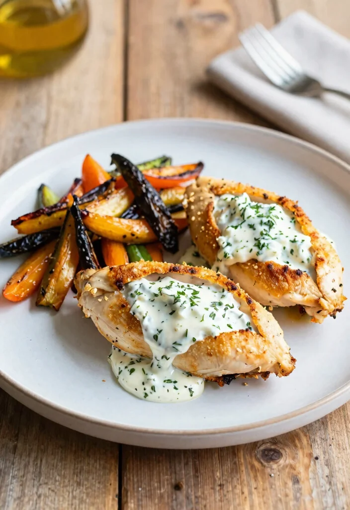 15 Cream Cheese Recipes Dinner: Rich Creamy Dishes to Savor 5 15 Cream Cheese Recipes Dinner: Rich Creamy Dishes to Savor - 4. Cream Cheese and Herb Stuffed Chicken Breasts 1
