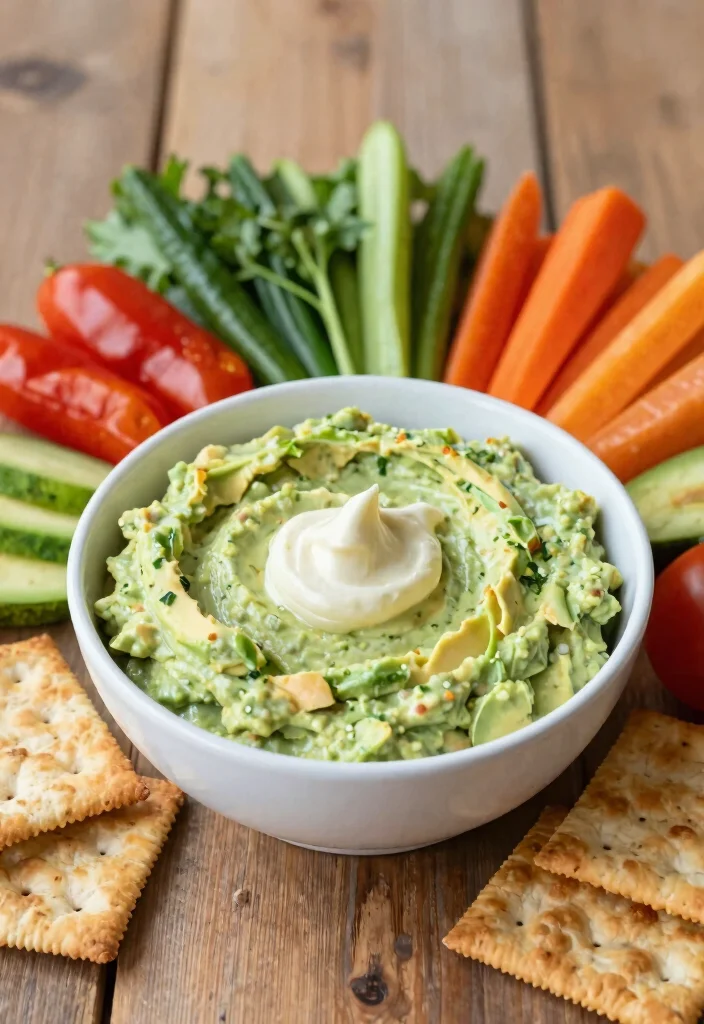 15 Cream Cheese Recipes Dinner: Rich Creamy Dishes to Savor 8 15 Cream Cheese Recipes Dinner: Rich Creamy Dishes to Savor - 7. Creamy Avocado and Cream Cheese Dip 1