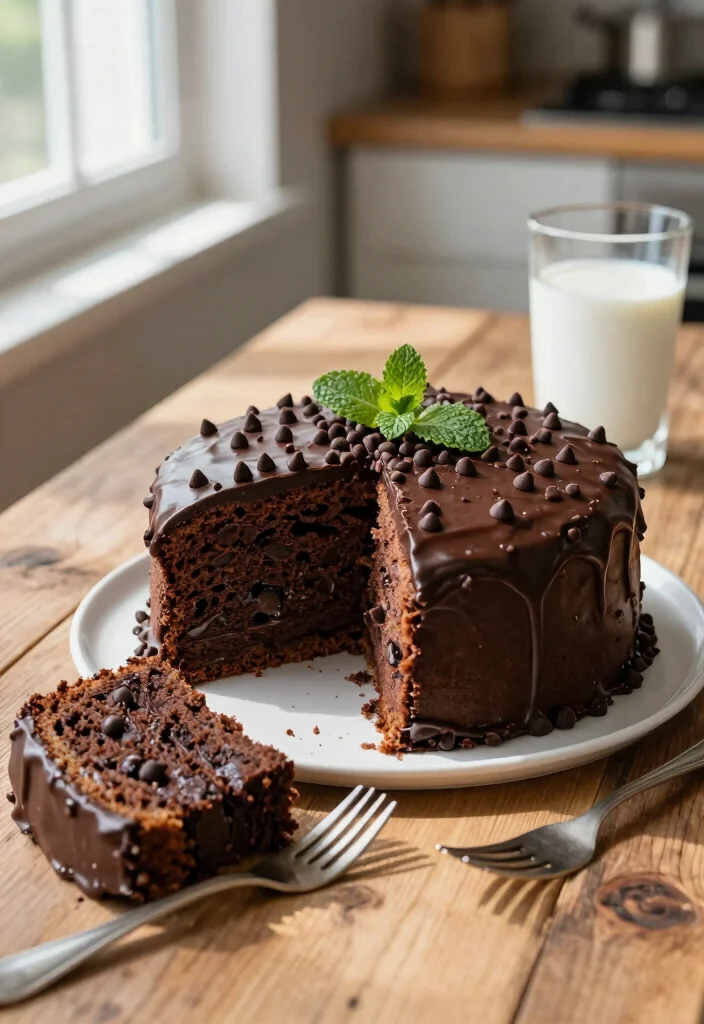15 Decadent Box Chocolate Cake Recipes for Special Occasions - 1. Ultimate Chocolate Chip Box Cake 1