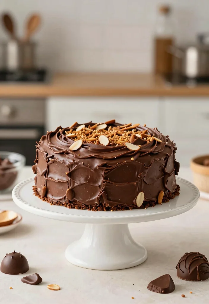 15 Decadent Box Chocolate Cake Recipes for Special Occasions - 11. Chocolate Almond Box Cake 1