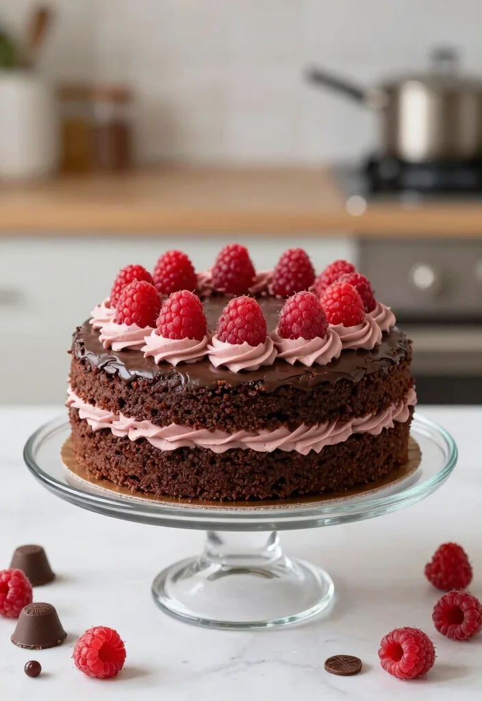15 Decadent Box Chocolate Cake Recipes for Special Occasions - 3. Chocolate Raspberry Box Cake 1