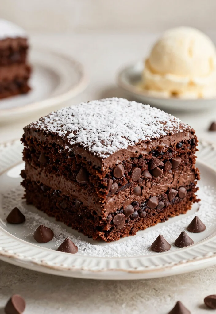 15 Decadent Box Chocolate Cake Recipes for Special Occasions - 7. Double Chocolate Chip Box Cake 1