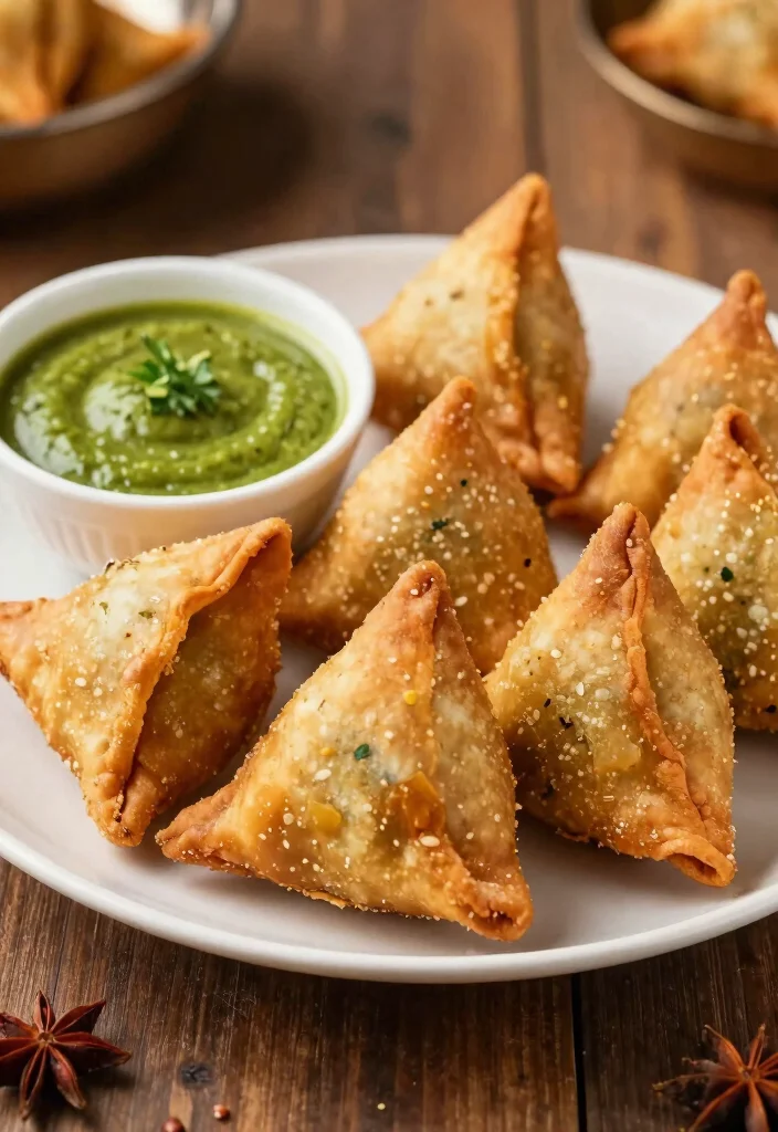 15 Dinner Recipes Vegetarian Indian Flavor Packed Meals - 13. Vegetable Samosas 1