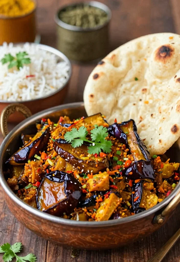 15 Dinner Recipes Vegetarian Indian Flavor Packed Meals - 6. Baingan Bharta 1