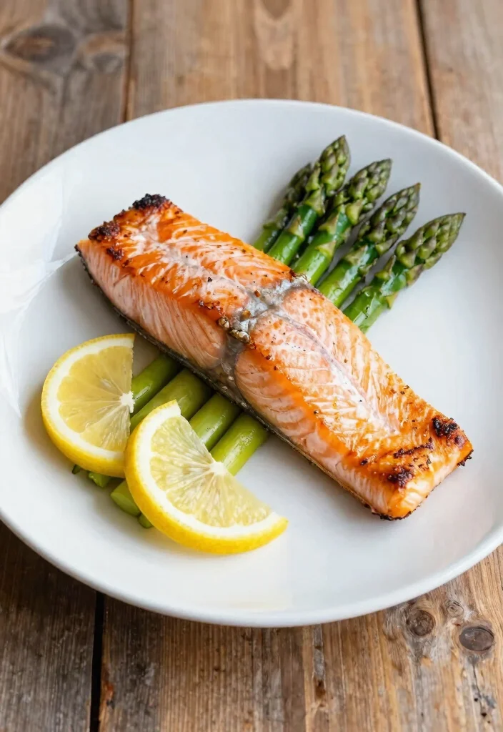 15 Dinner Recipes for One: Easy No Leftovers - 11. Baked Salmon with Asparagus 1