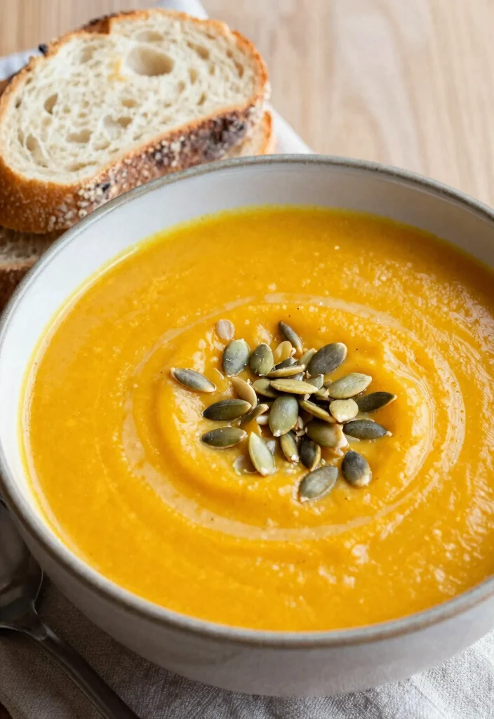 15 Dinner Recipes for One: Easy No Leftovers - 14. Butternut Squash Soup 1