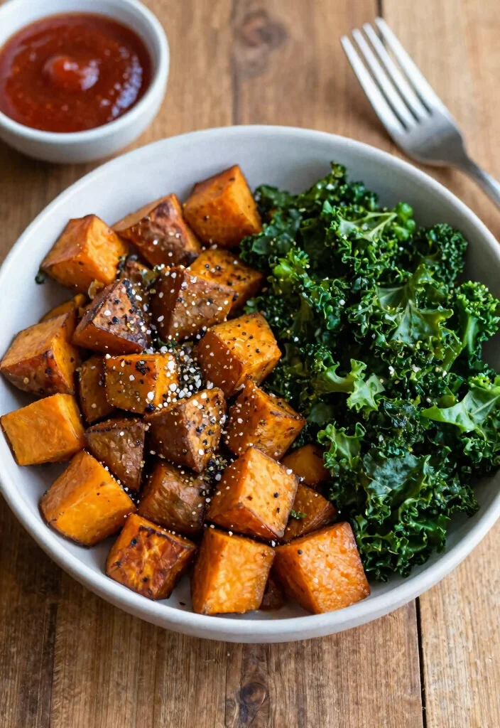 15 Dinner Recipes for One: Easy No Leftovers - 5. Sweet Potato and Kale Hash 1