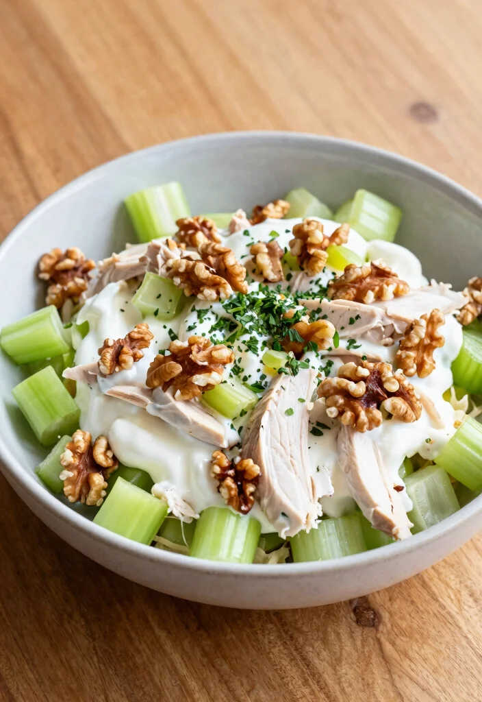 15 Dinner Recipes for One: Easy No Leftovers - 9. Greek Yogurt Chicken Salad 1