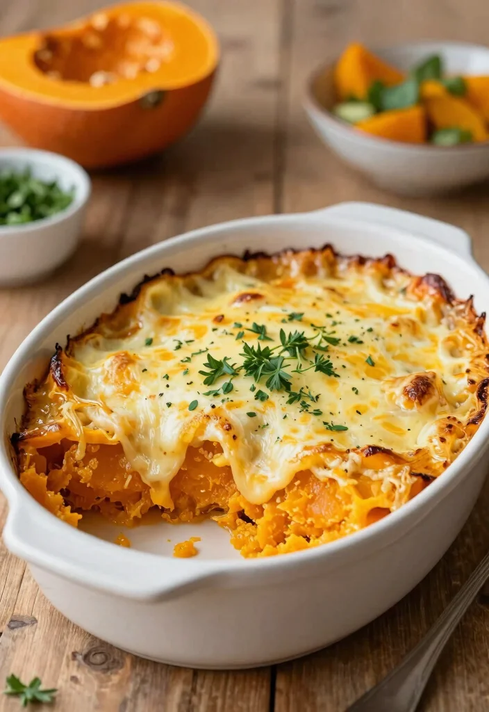 15 Frozen Butternut Squash Recipes: Fast & Easy Meals - 12. Butternut Squash Gratin 1