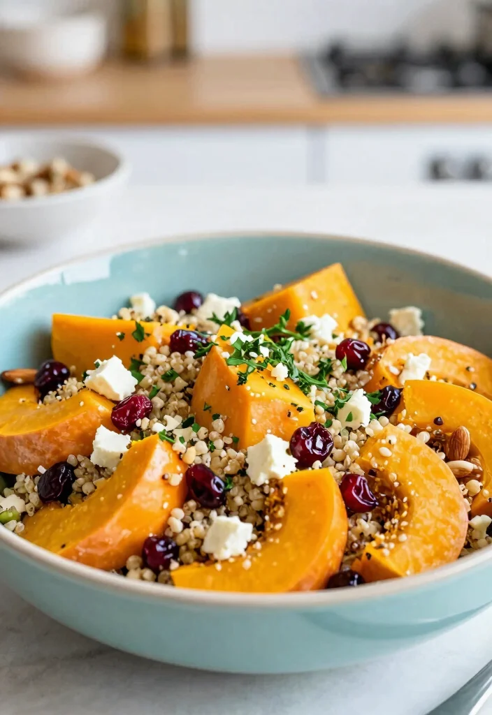 15 Frozen Butternut Squash Recipes: Fast & Easy Meals - 7. Butternut Squash and Quinoa Salad 1