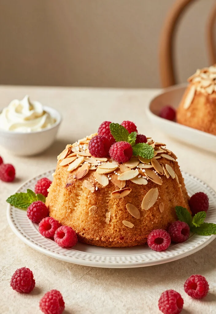 16 Angel Food Cake Recipes: Light, Fluffy Classics for Everyone 8 16 Angel Food Cake Recipes: Light, Fluffy Classics for Everyone - 7. Raspberry Almond Angel Food Cake 1