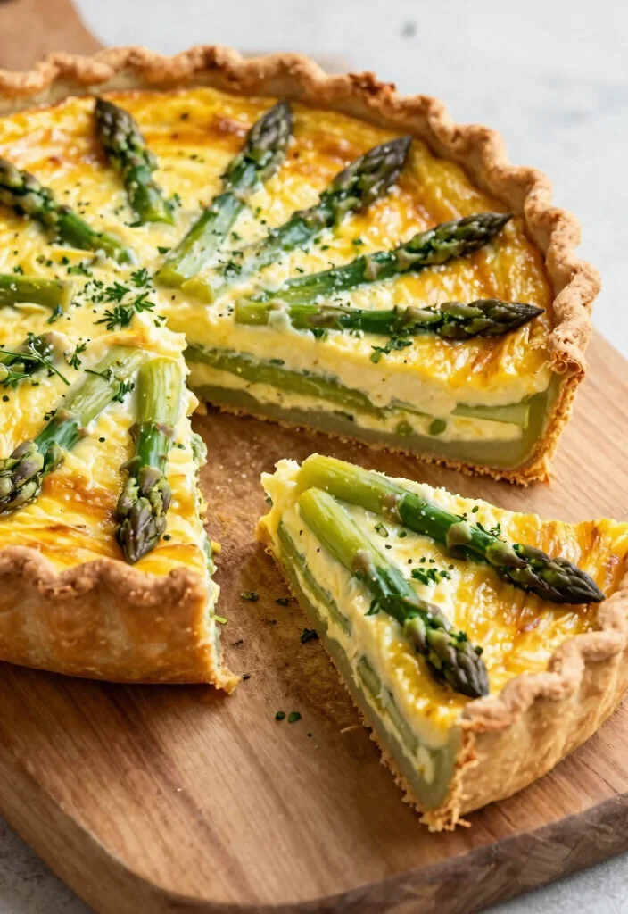 16 Asparagus Recipes Stove Top Quick and Flavorful - 12. Asparagus Quiche 1