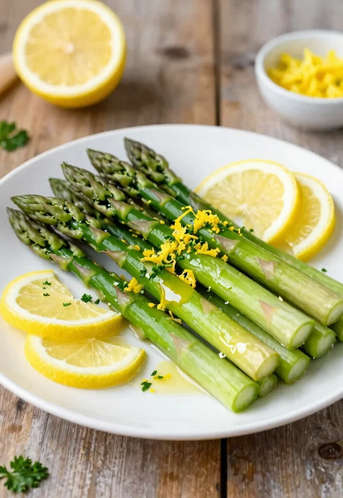 16 Asparagus Recipes Stove Top Quick and Flavorful - 2. Lemon Zest Asparagus 1