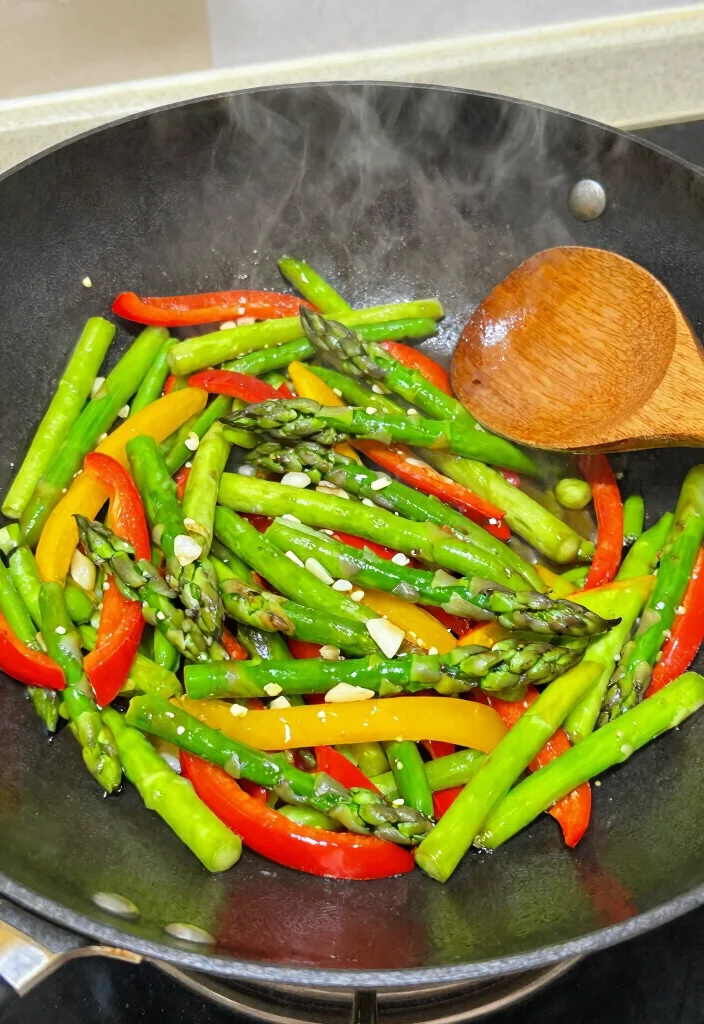 16 Asparagus Recipes Stove Top Quick and Flavorful - 3. Spicy Asparagus Stir-Fry 1
