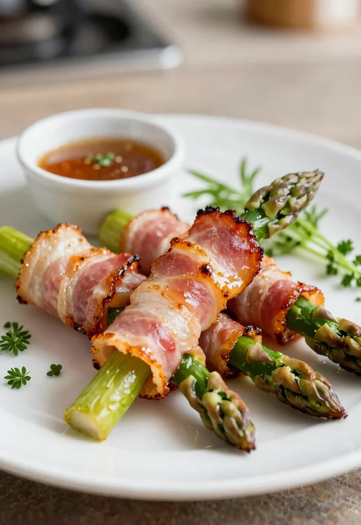 16 Bacon Recipes for Dinner: Crispy Savory Favorites - 1. Bacon-Wrapped Asparagus 1