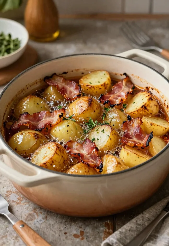 16 Bacon Recipes for Dinner: Crispy Savory Favorites - 3. Savory Bacon & Potato Casserole 1