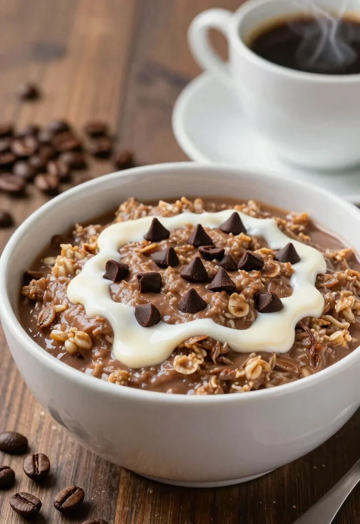16 Baked Oatmeal Recipes: Healthy Make-Ahead Breakfasts - 12. Mocha Java Baked Oatmeal 1