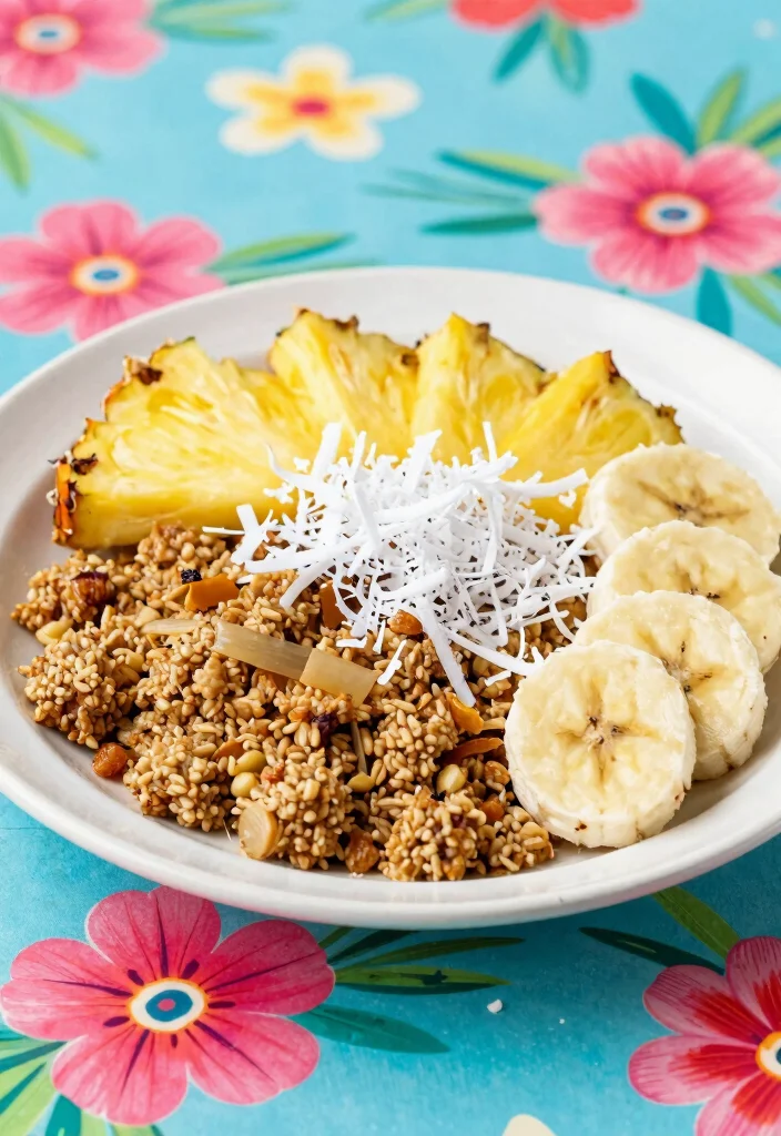 16 Baked Oatmeal Recipes: Healthy Make-Ahead Breakfasts - 16. Tropical Fruit Baked Oatmeal 1