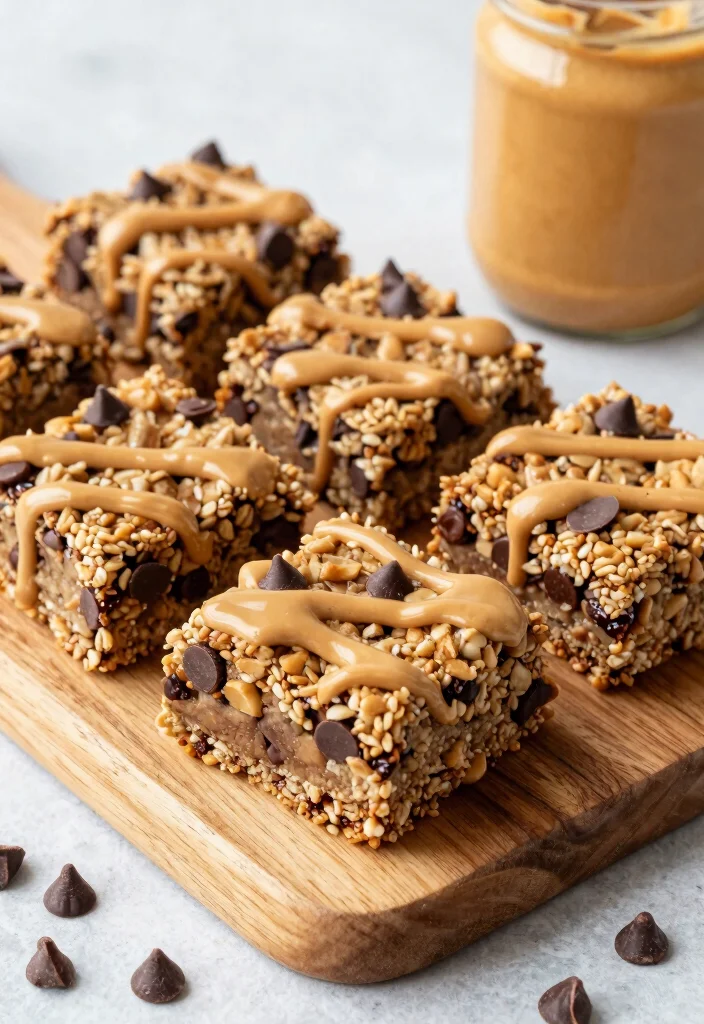 16 Baked Oatmeal Recipes: Healthy Make-Ahead Breakfasts - 4. Chocolate Chip Peanut Butter Baked Oatmeal 1