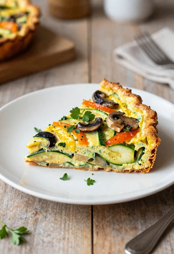 16 Baked Squash and Zucchini Recipes: Easy Veggie Dishes - 13. Zucchini and Mushroom Frittata 1