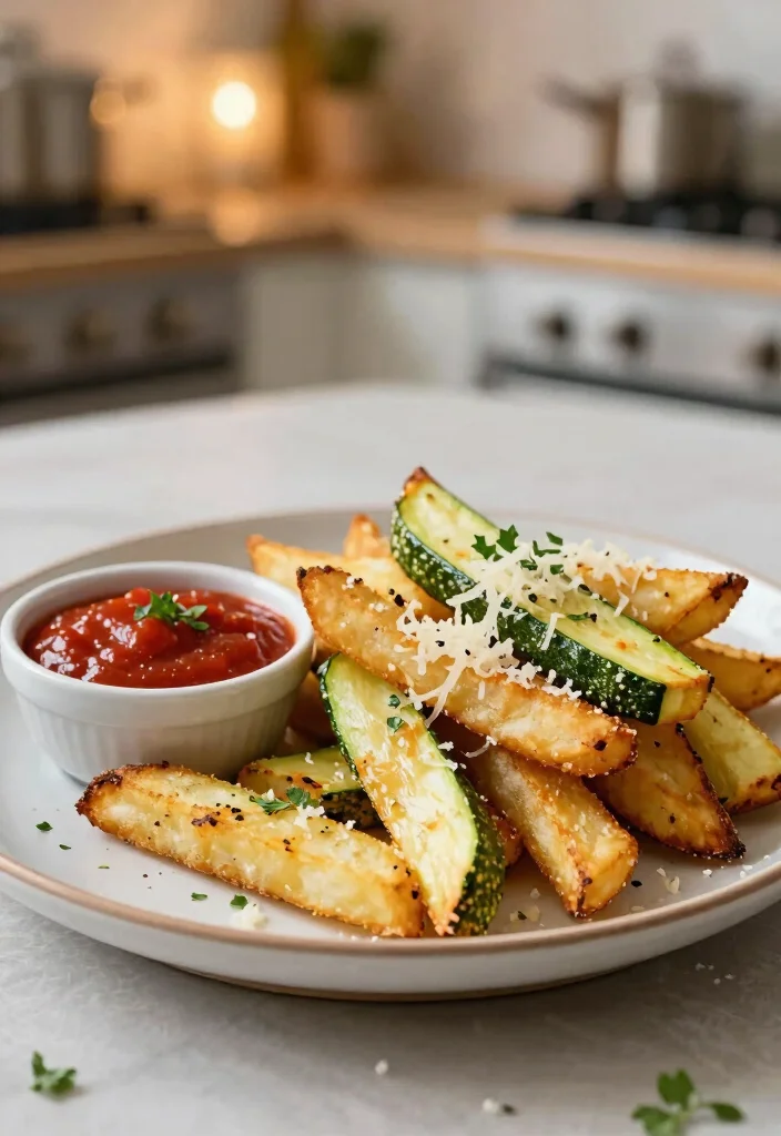 16 Baked Squash and Zucchini Recipes: Easy Veggie Dishes - 4. Baked Parmesan Zucchini Fries 1