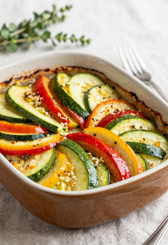 16 Baked Squash and Zucchini Recipes: Easy Veggie Dishes - 5. Ratatouille Baked Zucchini 1