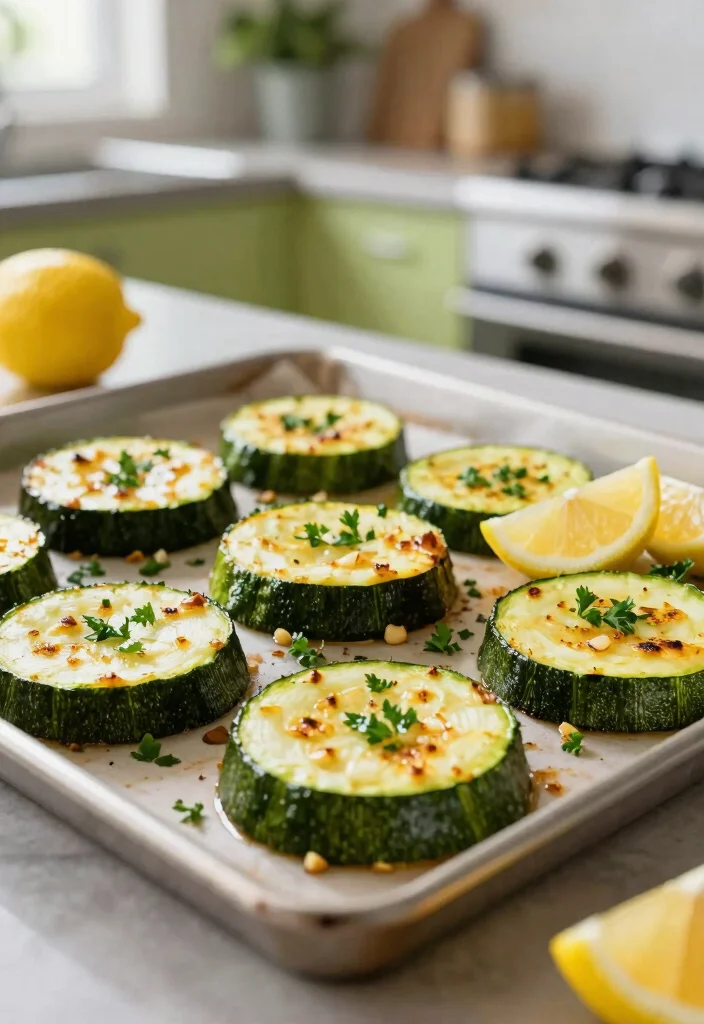 16 Baked Squash and Zucchini Recipes: Easy Veggie Dishes - 9. Baked Zucchini with Lemon and Garlic 1