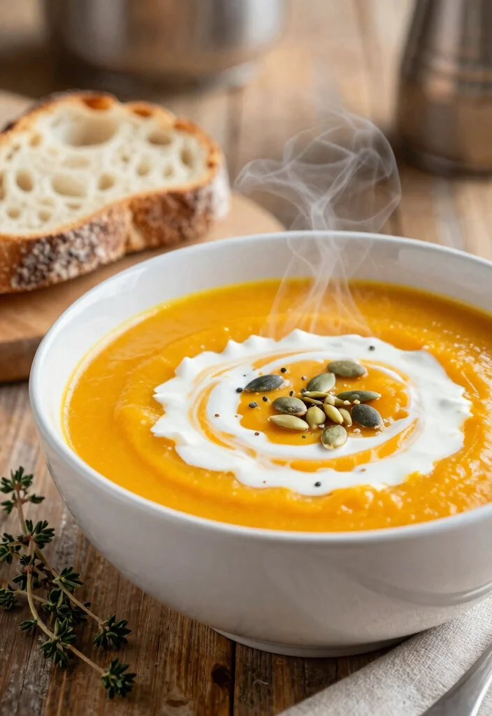 16 Butternut Squash Recipes Soup: Cozy Healthy Bowls - 1. Creamy Butternut Squash Soup 1