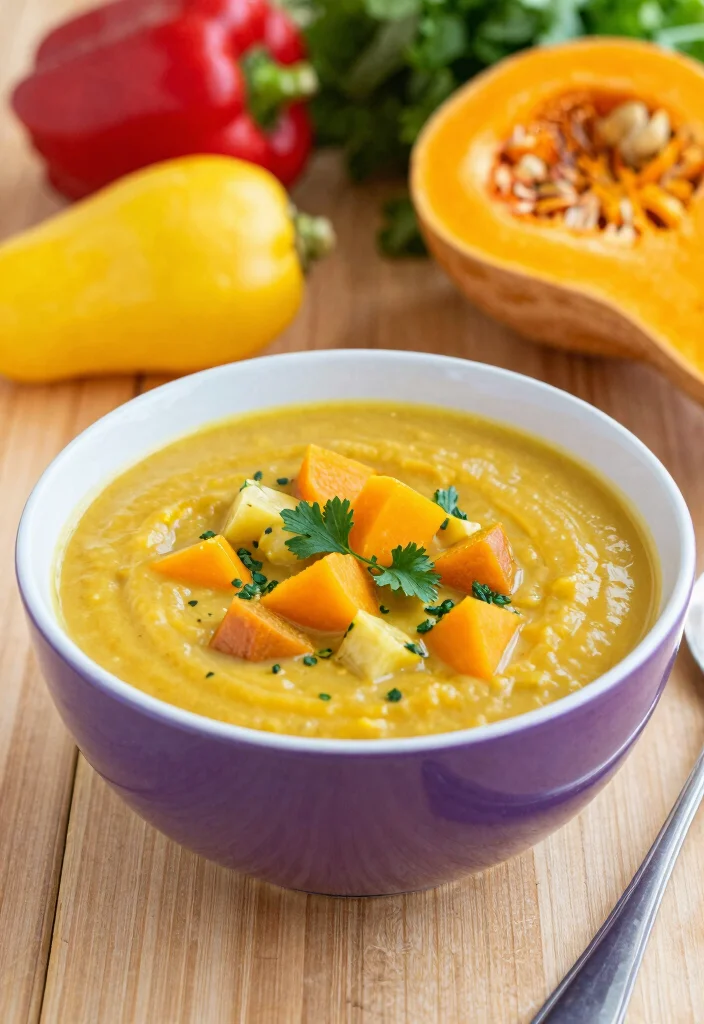16 Butternut Squash Recipes Soup: Cozy Healthy Bowls - 12. Butternut Squash and Vegetable Medley Soup 1