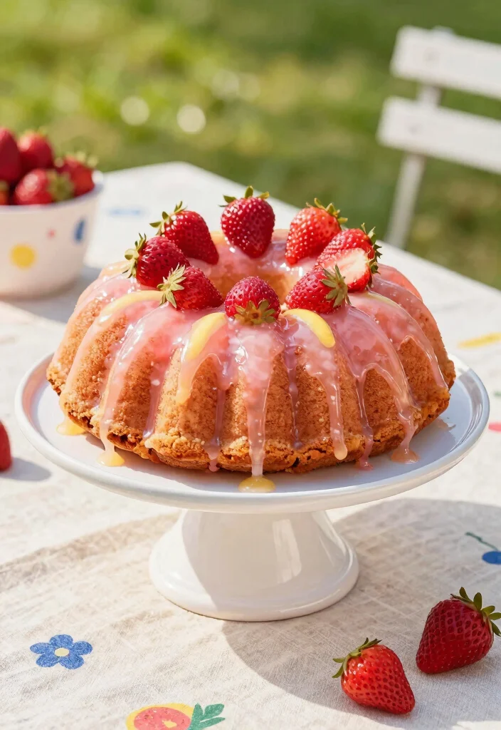 16 Cake Mix and Soda Recipes Simple Two Ingredient Magic 6 16 Cake Mix and Soda Recipes Simple Two Ingredient Magic - 5. Strawberry Lemonade Bundt Cake 1