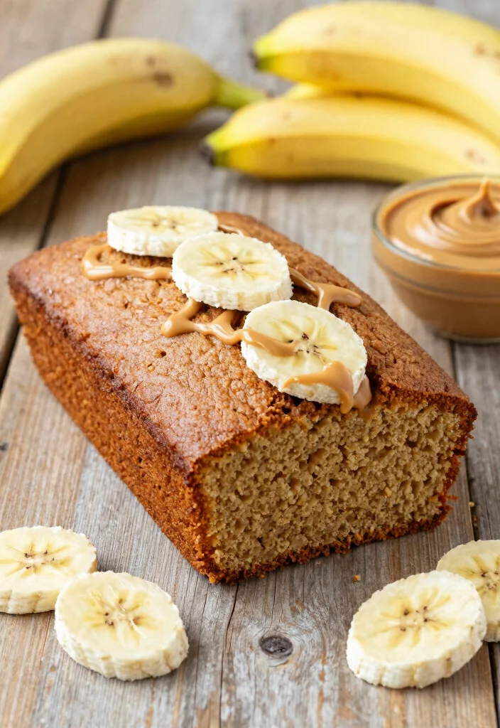 16 Cake Recipes Without Eggs: Easy Vegan-Friendly Treats - 11. Peanut Butter Banana Cake 1