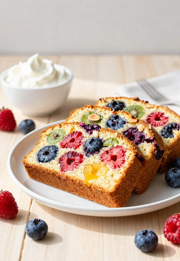16 Cake Recipes Without Eggs: Easy Vegan-Friendly Treats - 4. Fruity Almond Flour Cake 1