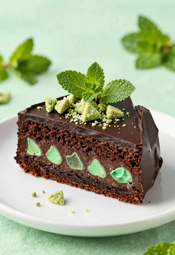 16 Chocolate Dump Cake Recipes: Gooey Easy Comfort - 3. Mint Chocolate Dump Cake 1