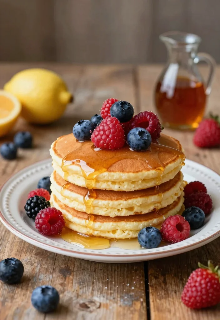 16 Cottage Cheese Dinner Recipes High Protein Comfort - 10. Cottage Cheese Pancakes with Fresh Fruit 1