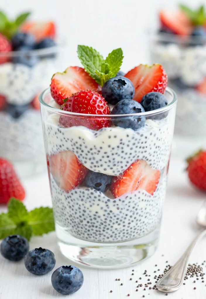 16 Cottage Cheese Dinner Recipes High Protein Comfort - 16. Cottage Cheese and Chia Seed Pudding 1