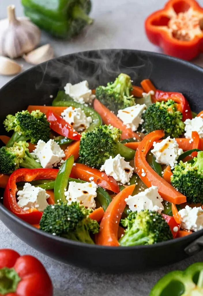 16 Cottage Cheese Dinner Recipes High Protein Comfort - 2. Savory Cottage Cheese Vegetable Stir-Fry 1