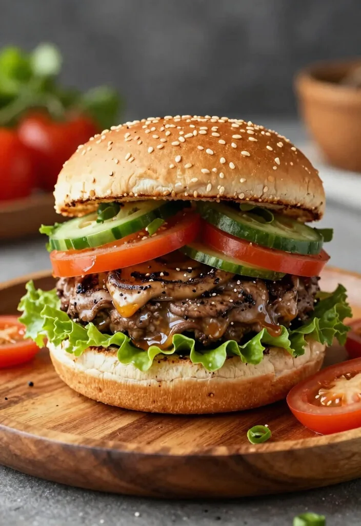 16 Dairy Free Dinner Recipes for Flavorful Plant-Based Meals - 12. Grilled Portobello Mushroom Burgers 1