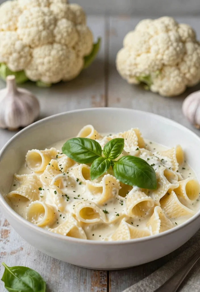 16 Dairy Free Dinner Recipes for Flavorful Plant-Based Meals - 3. Cauliflower Alfredo Pasta 1