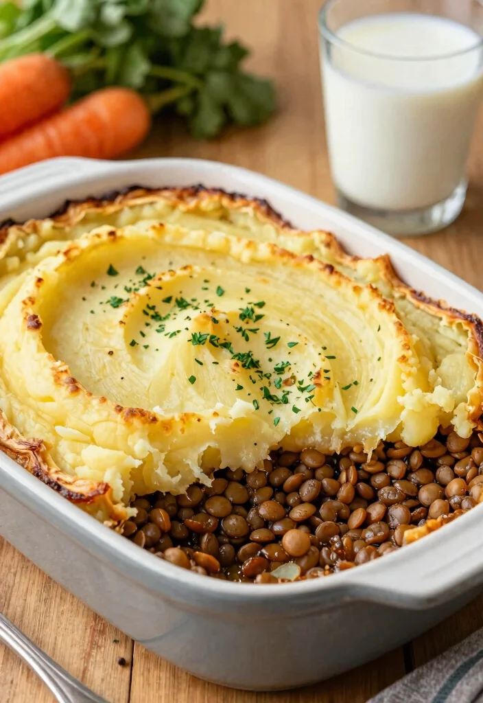 16 Dairy Free Dinner Recipes for Flavorful Plant-Based Meals - 4. Vegan Lentil Shepherd's Pie 1