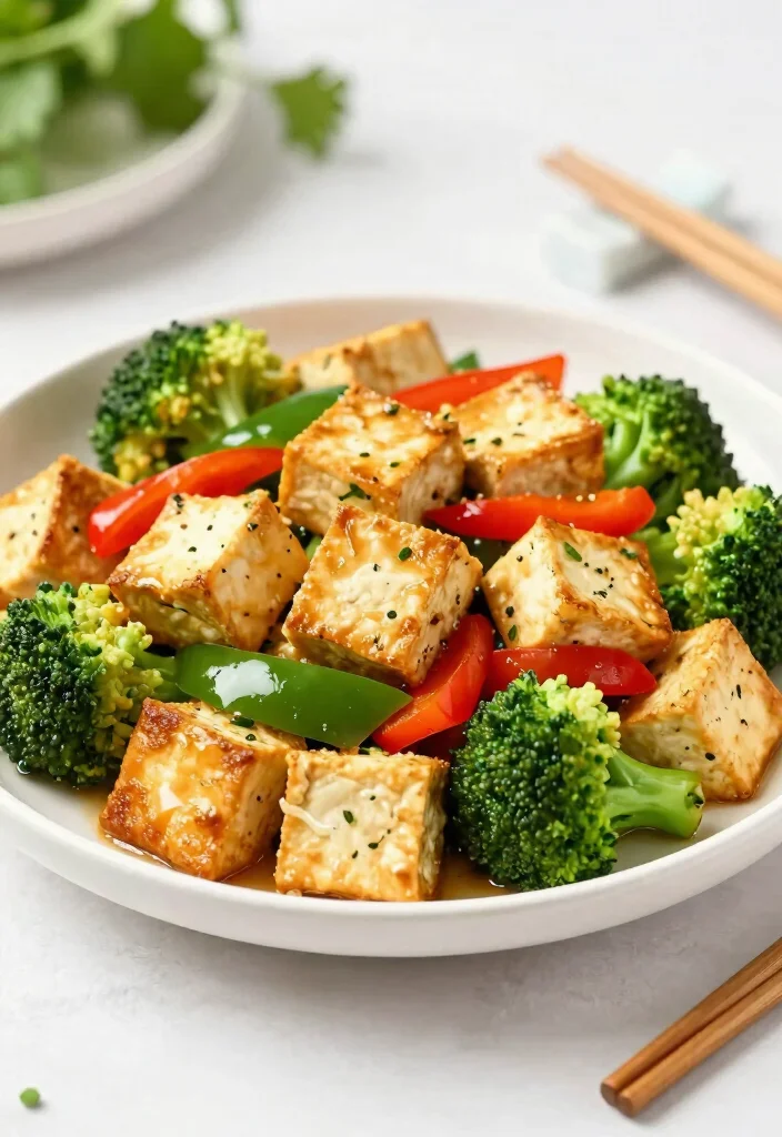 16 Dinner Recipes Dairy Free: Easy Everyday Meals 11 16 Dinner Recipes Dairy Free: Easy Everyday Meals - 10. Vegetable Stir-Fry with Tofu 1