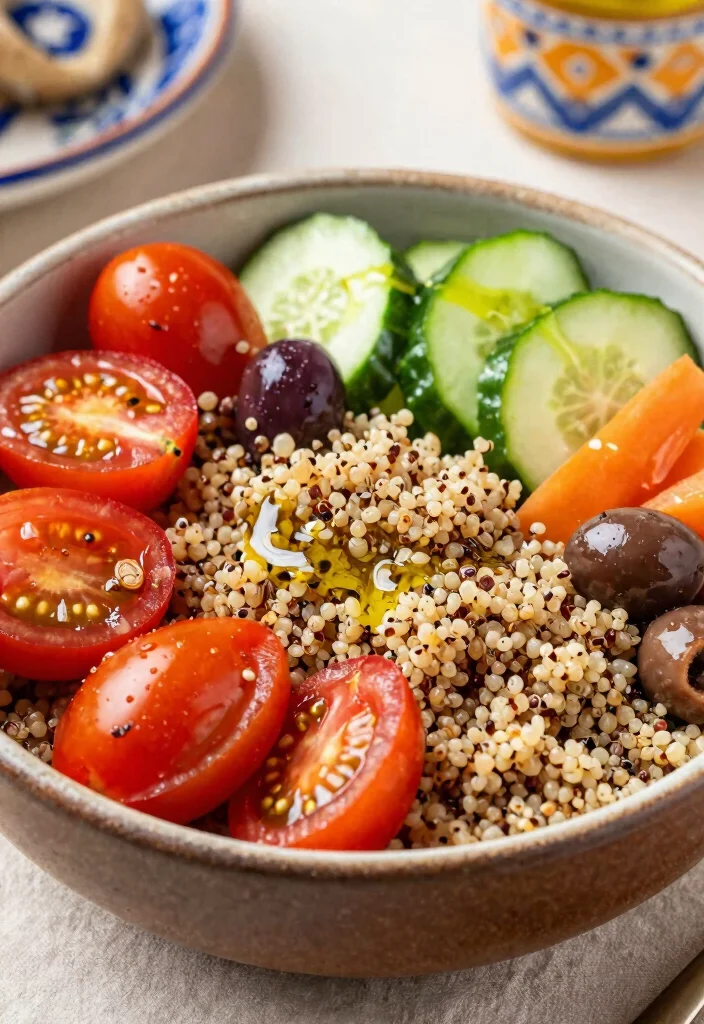 16 Dinner Recipes Dairy Free: Easy Everyday Meals 12 16 Dinner Recipes Dairy Free: Easy Everyday Meals - 11. Mediterranean Quinoa Bowl 1