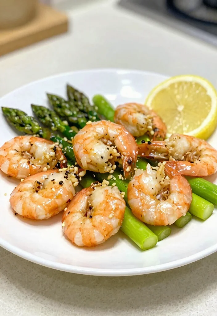 16 Dinner Recipes Dairy Free: Easy Everyday Meals 13 16 Dinner Recipes Dairy Free: Easy Everyday Meals - 12. Garlic Lemon Shrimp with Asparagus 1