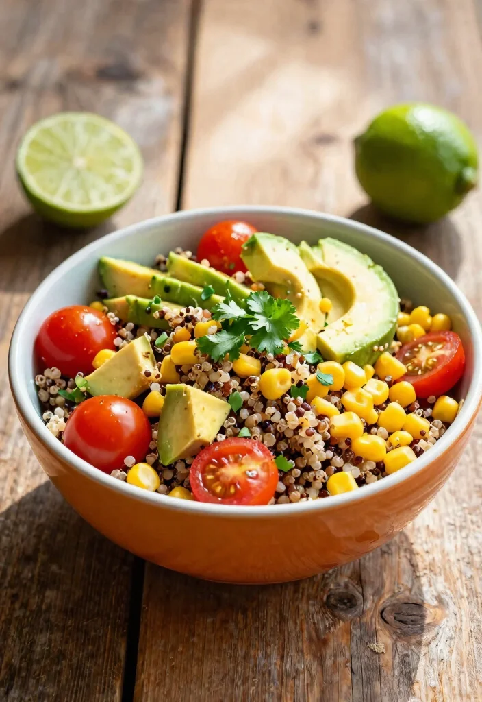 16 Dinner Recipes Dairy Free: Easy Everyday Meals 5 16 Dinner Recipes Dairy Free: Easy Everyday Meals - 4. Zesty Quinoa Salad with Avocado 1