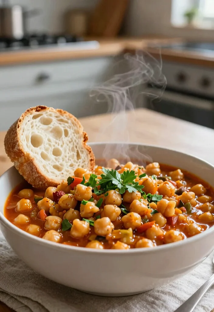 16 Dinner Recipes Dairy Free: Easy Everyday Meals 9 16 Dinner Recipes Dairy Free: Easy Everyday Meals - 8. Spicy Chickpea Stew 1